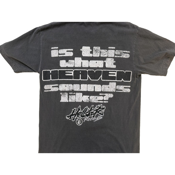 Hellstar Shirt Mens Med Black Path to Paradise Heaven Sounds Streetwear Back Hit - Picture 7 of 8